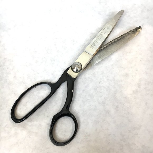 WISS Pinking Shears Scissors Model C in Original Box Vtg - Picture 2 of 14